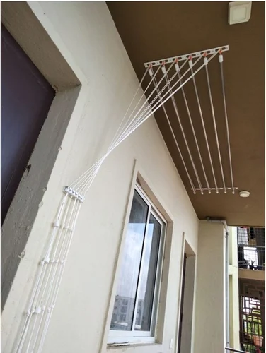 Aluminium cloth drying hanger